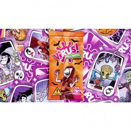 Virus Halloween es una mini expansión del juego Virus editado por Tranjis