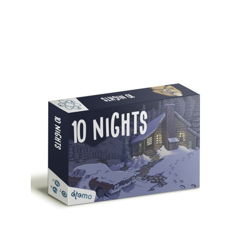 10 Nights un juego de roles ocultos editado por Atomo Games.
