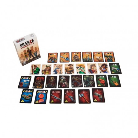 Silenze Zombie Cities es un juego de cartas de Tranjis Games
