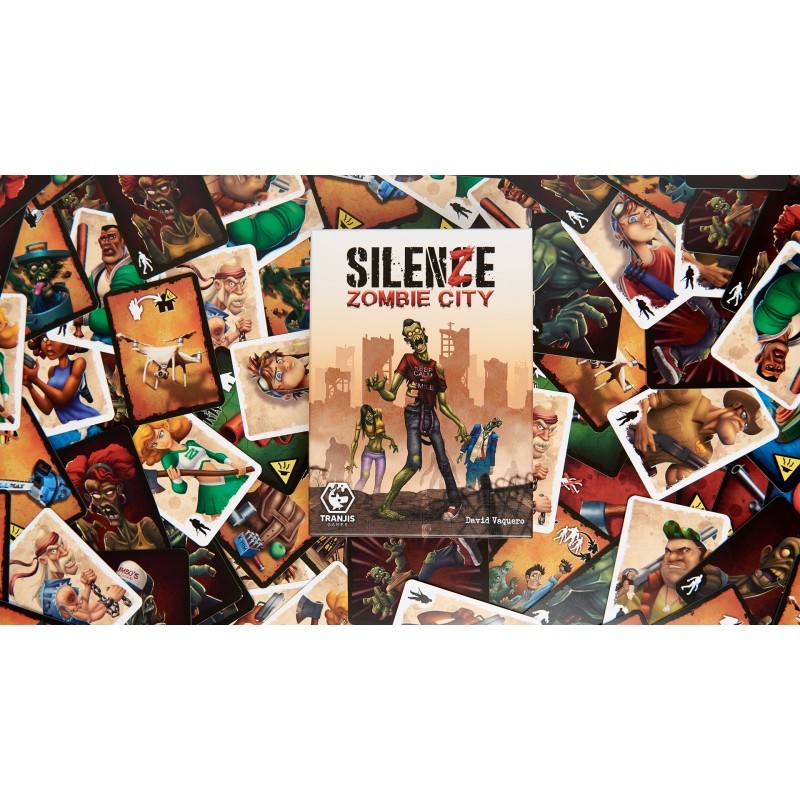 Silenze Zombie Cities es un juego de cartas de Tranjis Games