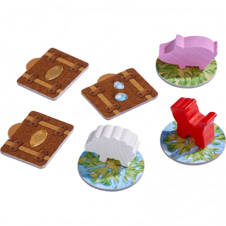 Todos al Arca es un juego de memoria para niños editado por HAB