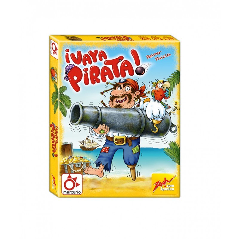 Vaya Pirata es un divertido juego de memoria de Mercurio