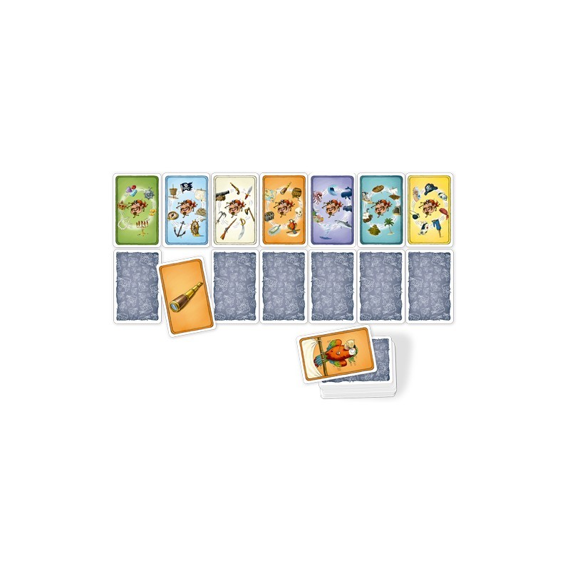 Vaya Pirata es un divertido juego de memoria de Mercurio