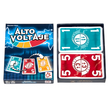 Alto Voltaje es un juego de cálculo mental editado por Mercurio.