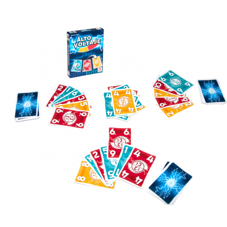 Alto Voltaje es un juego de cálculo mental editado por Mercurio.