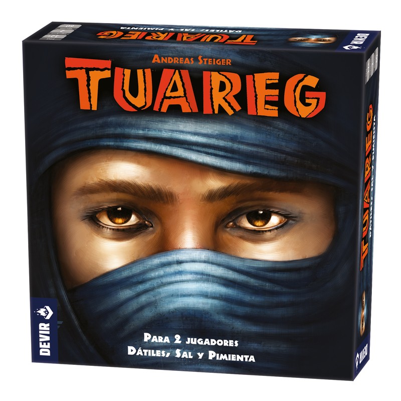 Tuareg es un juego de dos jugadores de Devir