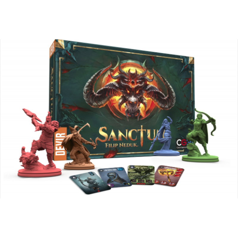 Sanctum es un juego de espada y brujería editado por Devir