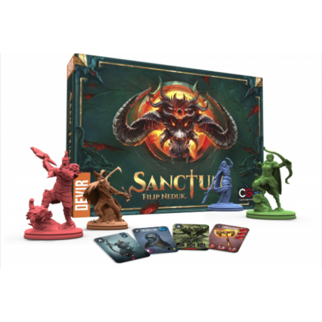 Sanctum es un juego de espada y brujería editado por Devir