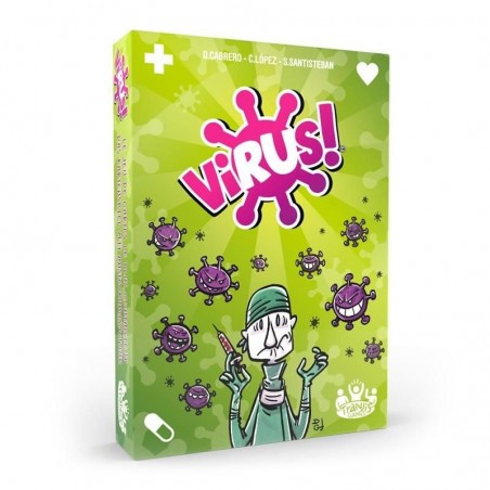 Virus es el juego de cartas más vendido en España. Editado por Tranjis