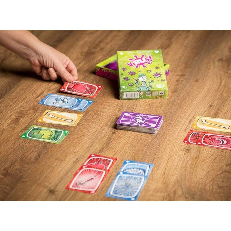 Virus es el juego de cartas más vendido en España. Editado por Tranjis