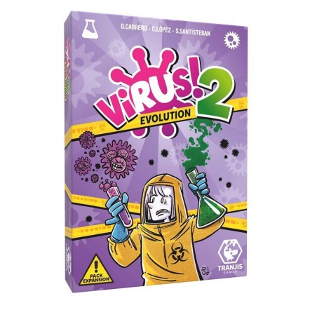 Virus 2 es una expansión del juego Virus, editado por Tranjis.
