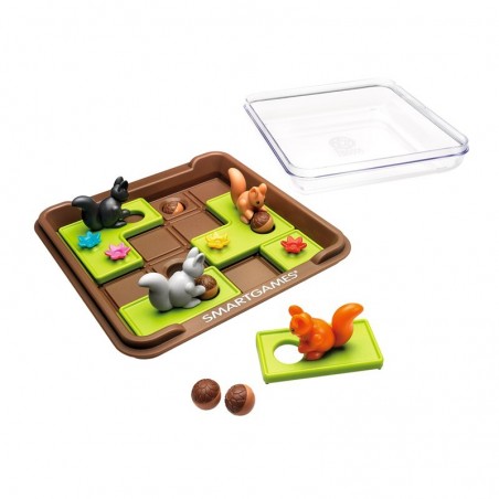 Ardillas es un juego de lógica individual, editado por Smart  Games.