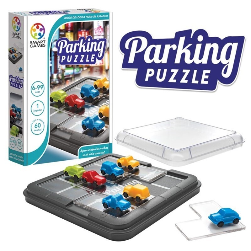 Parking Puzzle es un juego de logica a partir de 6 años editado por Smart Games
