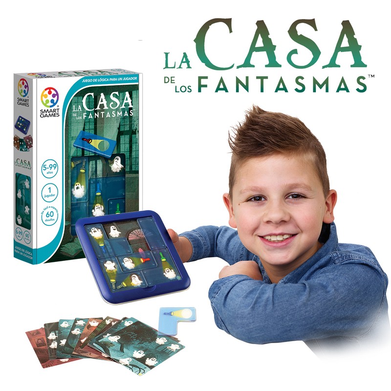 La Casa de los Fantasmas es un juego de lógica a partir de 6 años editado por Smart Games