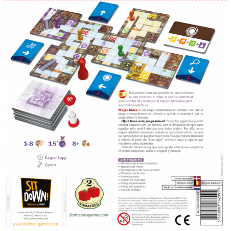 Un juego cooperativo de coordinación y rapidez publicado por 2Tomatoes