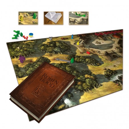 Las Aventuras de Robin Hood un juego de mesa de Devir