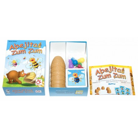 Abejitas Zum Zum un juego de memoria editado por Mercurio a partir de 4 años
