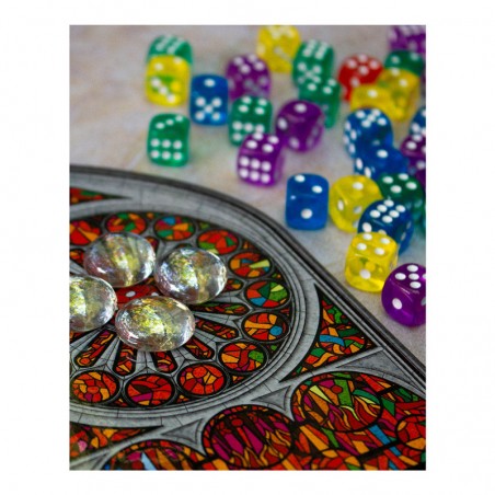 Sagrada juego de mesa de colocación de dados de Devir