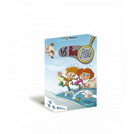 Los Buscapistas un juego de cartas de Átomo Games