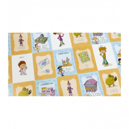 Los Buscapistas un juego de cartas de Átomo Games