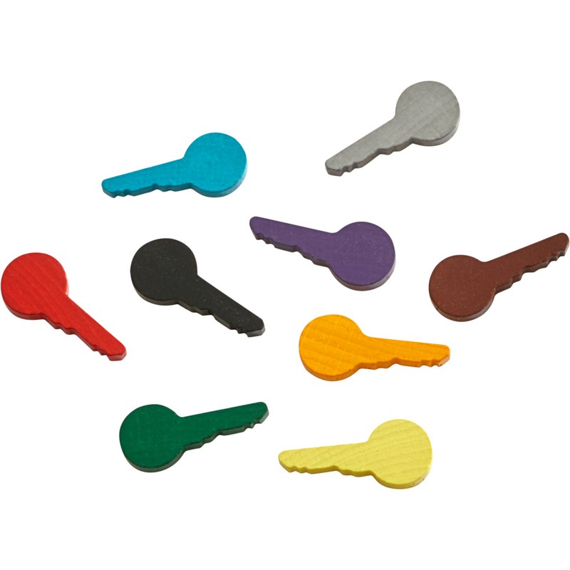 The Key robo en la Mansión Cliffrock un juego de HABA de investigación