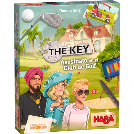 The Key Asesinato en el Club de Golf un juego de deducción de HABA