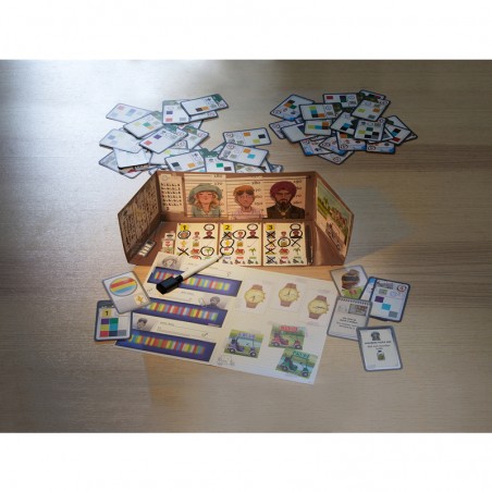 The Key Asesinato en el Club de Golf un juego de deducción de HABA