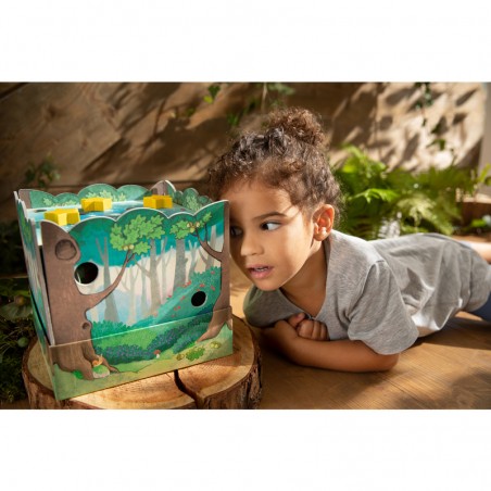 La Pandilla del Bosque es un juego de observación y memoria para niños. Editado por HABA