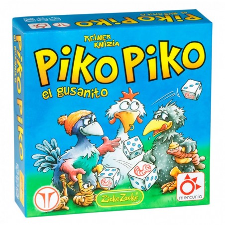 Piko Piko el gusanito un divertido juego familiar editado por Mercurio