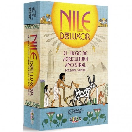 Nile deluxe es un juego basado en Egipto editado por Melmac Games
