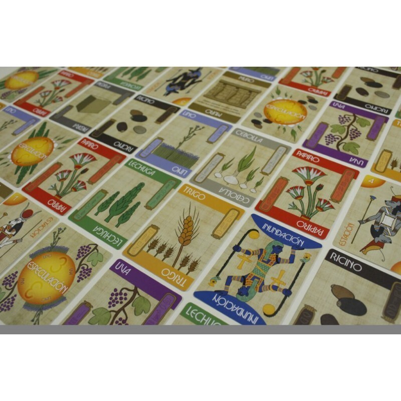 Nile deluxe es un juego basado en Egipto editado por Melmac Games