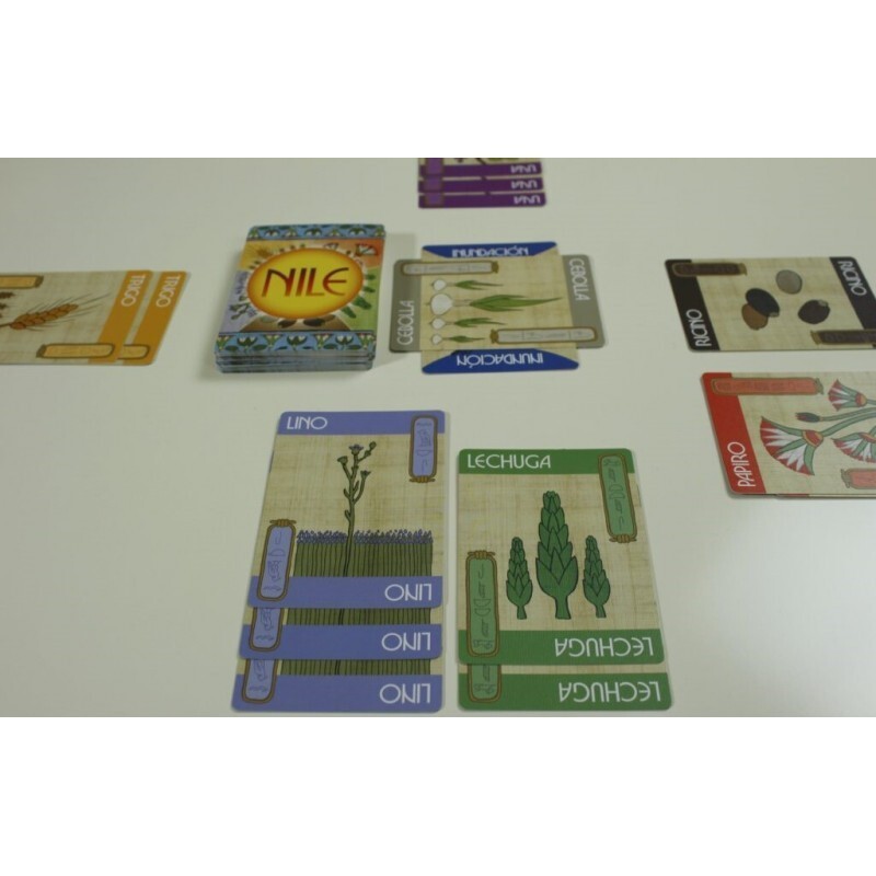 Nile deluxe es un juego basado en Egipto editado por Melmac Games