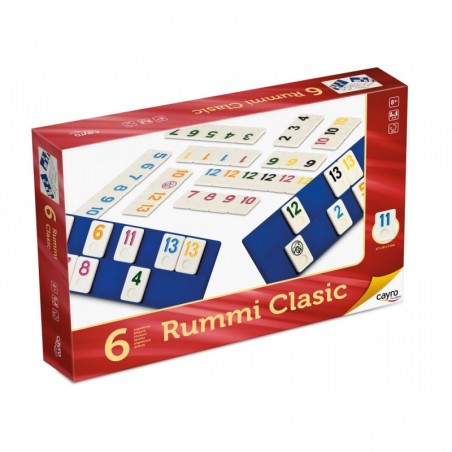 Rummi Clasic 6 jugadores fabricado por Cayro.