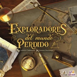 Exploradores del mundo Perdido un juego de exploración y aventuras editado por Maldito Games