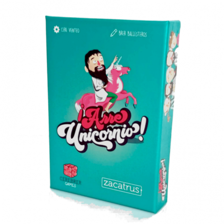 Arre Unicornio un juego desternillante editado por Zacatrus