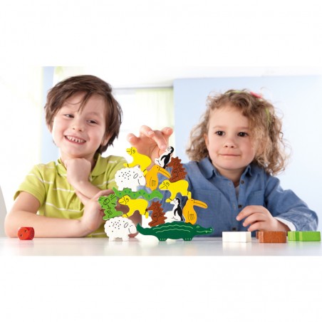 Animal sobre Animal es un juego de equilibrio de HABA
