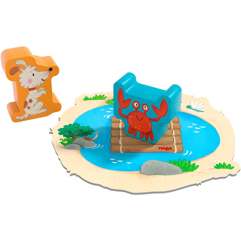 Animal sobre Animal infantil un juego de equilibro de HABA para los más pequeños