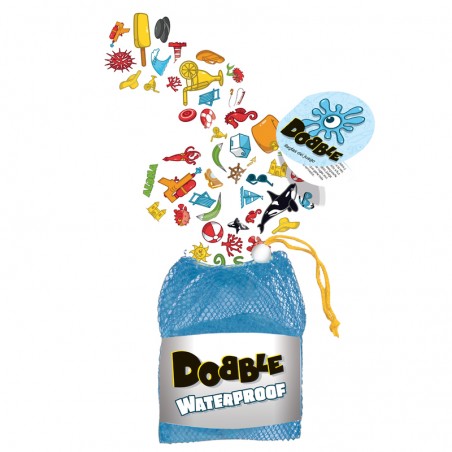 Dobble Waterproof es la versión resistente al agua del juego Dobble