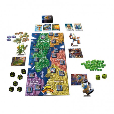 King of New York un juego de tirada de dados y conquista editado por Devir
