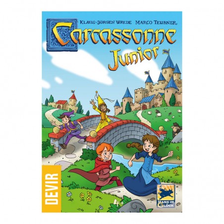 Carcassonne Junior es la versión infantil del popular juego Carcassonne. Editado por Devir.