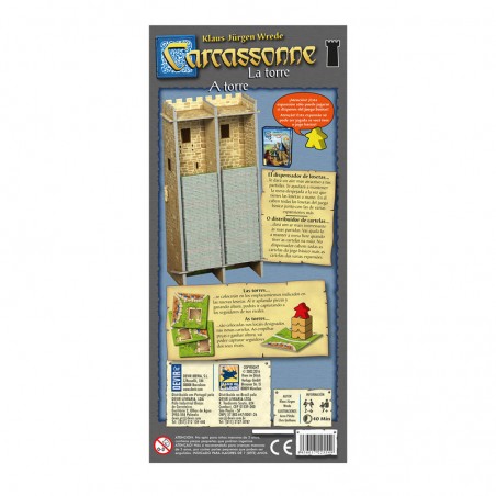 Carcassonne la Torre es una expansión para el juego Carcasonne. Editado por Devir.