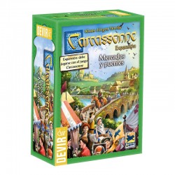 Carcassonne mercados y puentes  es una expansión de Carcassonne. Editado por Devir.