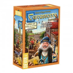 Carcassonne la Abadía y el Alcalde una expansión de Carcassonne. Editada por Devir