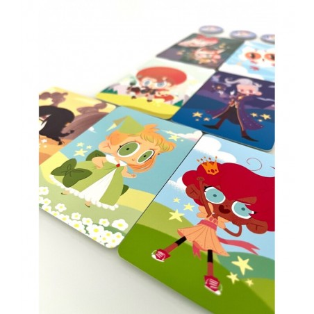 Princesas Dragón un juego de carta familiar editado por Atomo Games