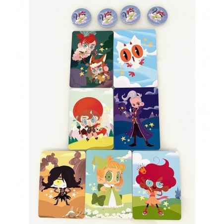 Princesas Dragón un juego de carta familiar editado por Atomo Games