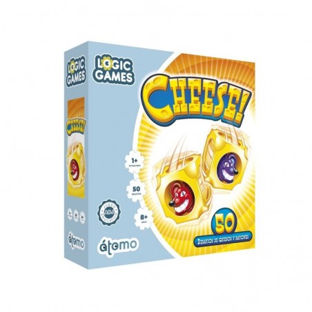Cheese! un juego de lógica editado por Átomo Games.