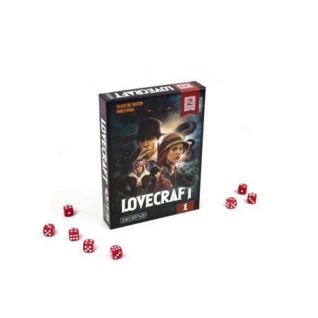 Aventura Z Lovecraft es un juego de horror y aventura inspirado en las novelas de H.P. Lovecraft. Editado por Zacatrus.