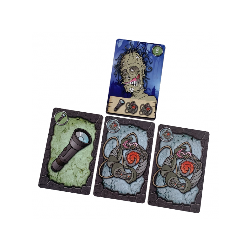 El Castillo del Terror es un juego de cartas de Manu Sánchez Montero editado por Átomo Games