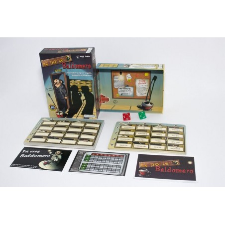 El Portero Baldomero es un divertido juego de roles ocultos editado por Zacatrus.