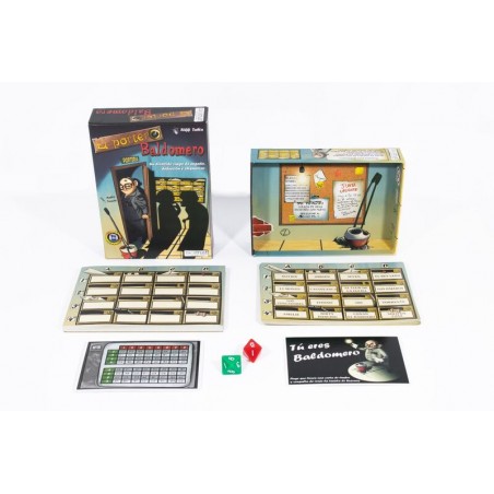 El Portero Baldomero es un divertido juego de roles ocultos editado por Zacatrus.